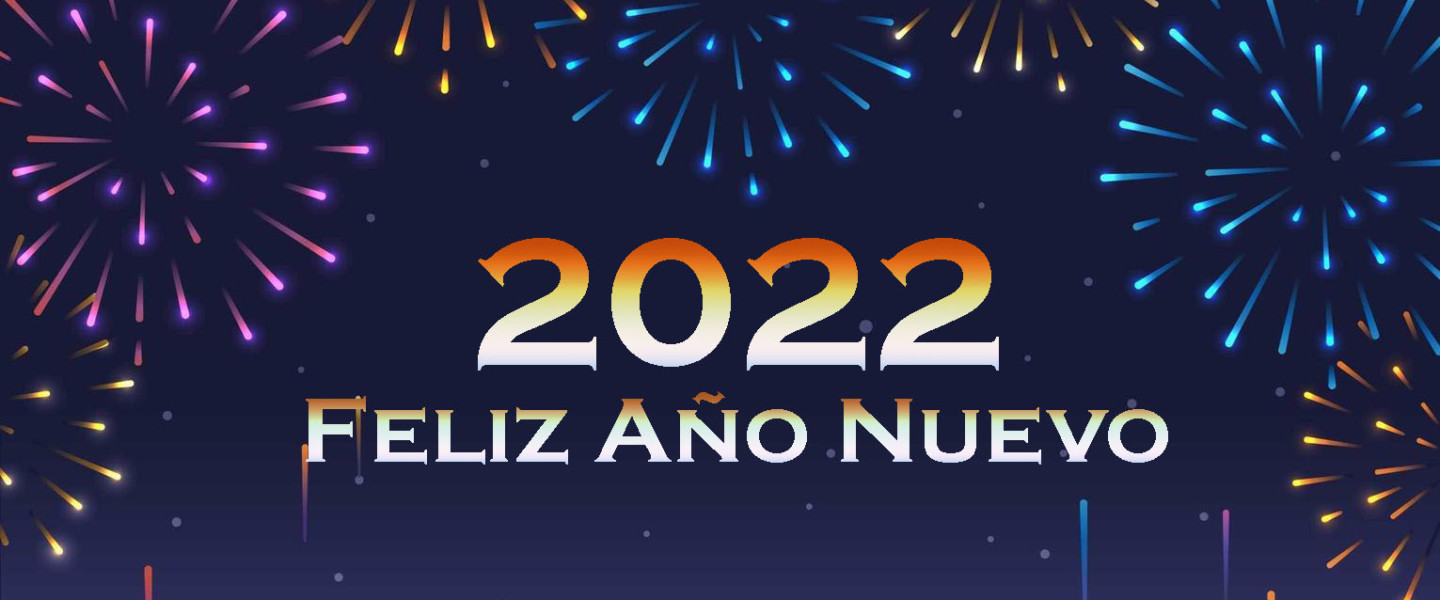 ¡Feliz Año Nuevo 2022!